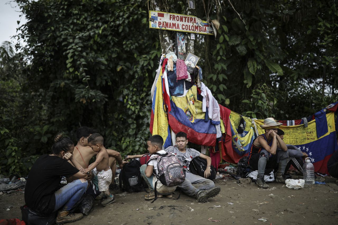 Migrantes Darién, frontera Colombia-Panamá.