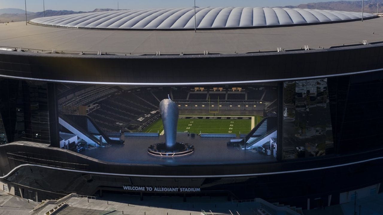 El Allegiant Stadium será sede del Super Bowl 2024.