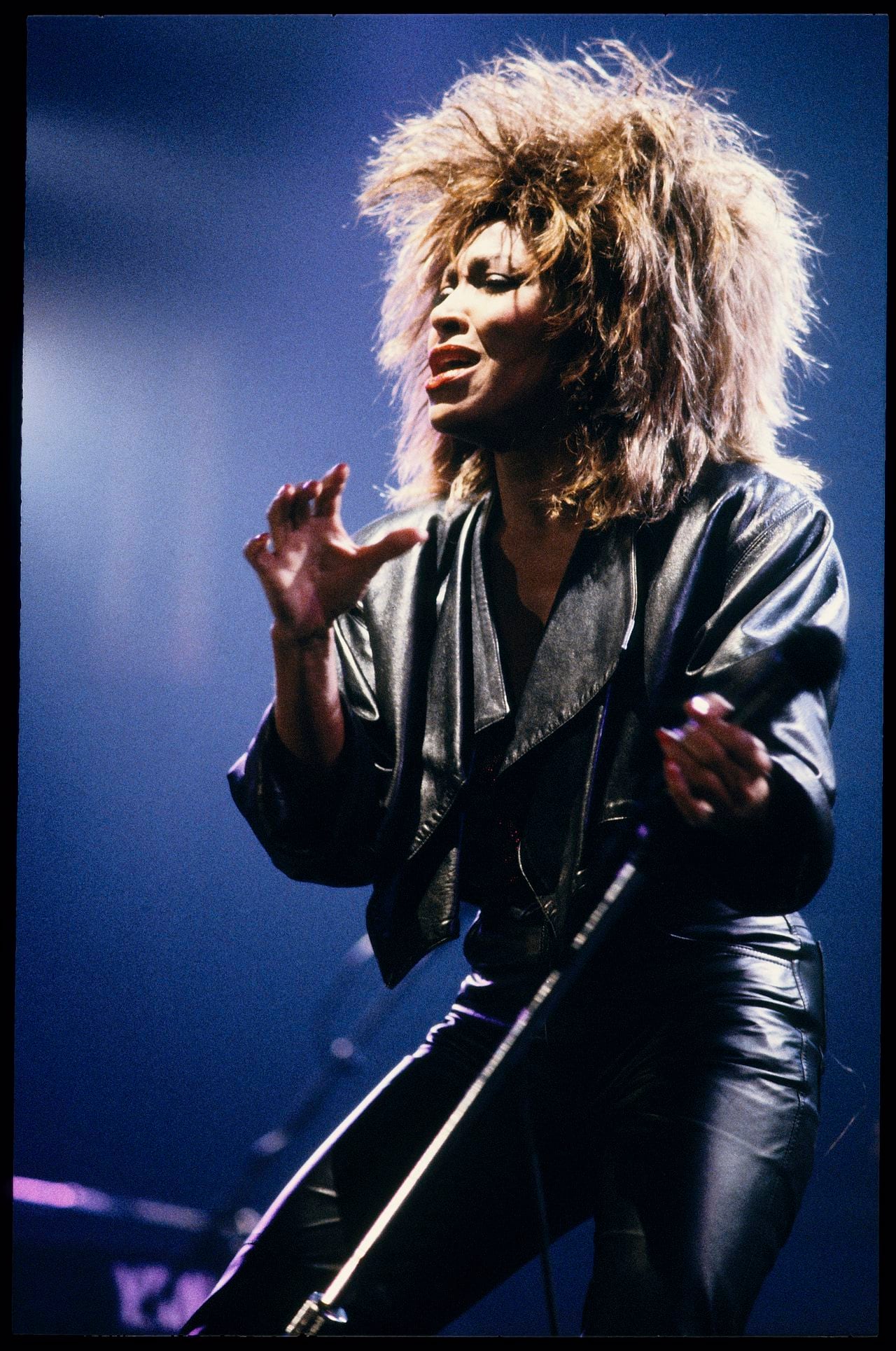Tina Turner en Zúrich 1985 (Foto de Laslo Irmes/RDB/ullstein bild vía Getty Images)