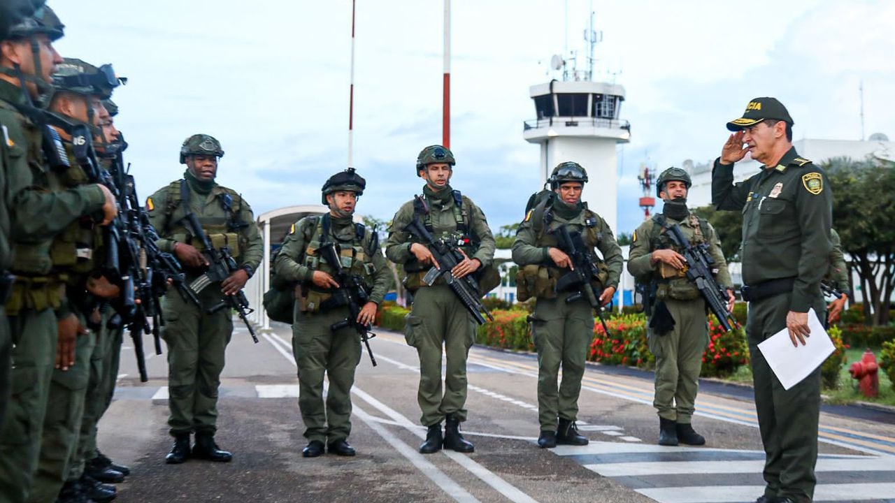 El director de la Policía, general William Salamanca, ya está en Barrancas, La Guajira, para dirigir rescate del padre de Luis Díaz.