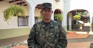 Coronel Julio Arturo Pinzón Gutiérrez, comandante de la Tercera Brigada del Ejército Nacional.