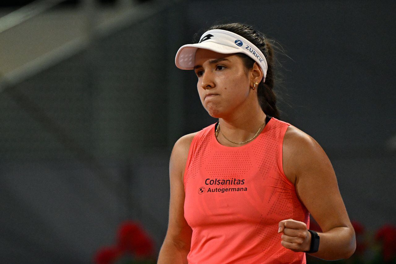 Camila Osorio llegó hasta tercera ronda del Masters 1000 de Madrid.