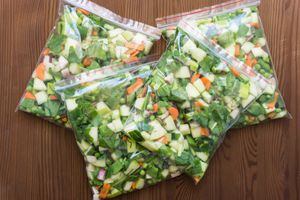 verduras en bolsa