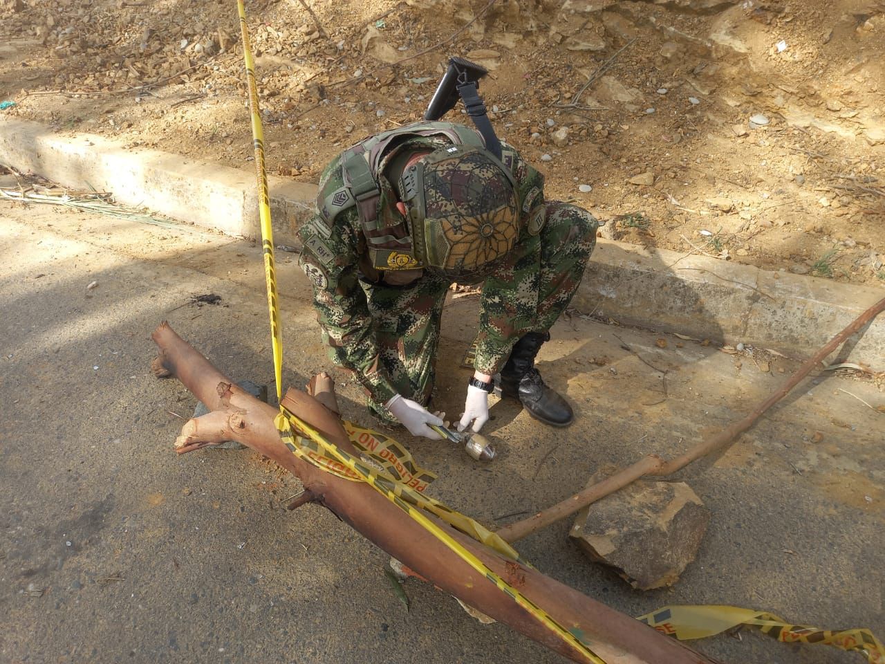 Explosivos en Jambaló, Cauca