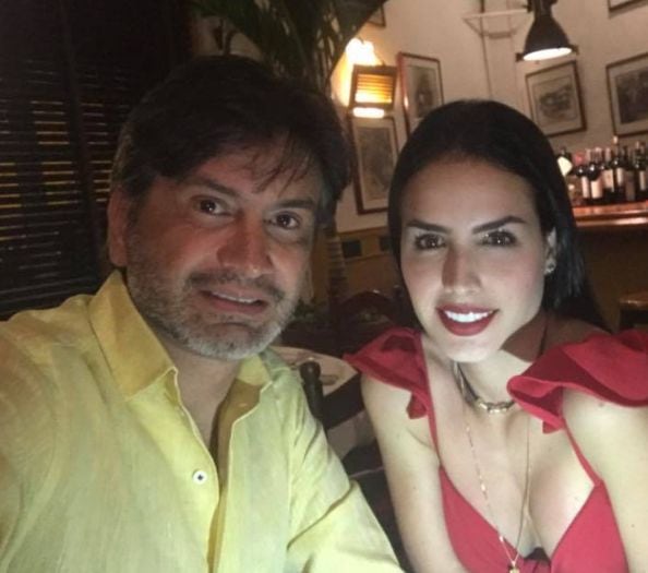 Roberto Franco Charry y Alejandra Isaza Vélez tuvieron una relación por cinco años y fruto de ella tuvieron una hija.