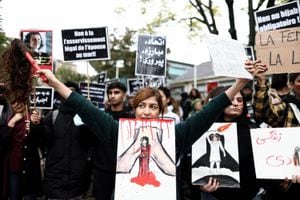 Protestas en Irán.
