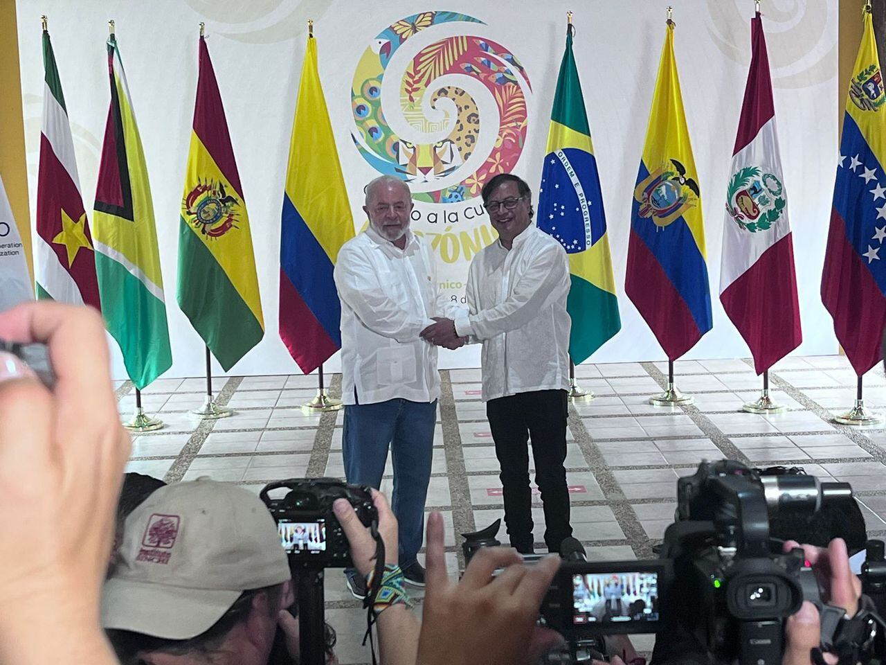 Ambos mandatarios participarán en el evento Camino a la Cumbre Amazónica