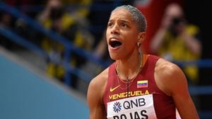 Yulimar Rojas, atleta venezolana.
