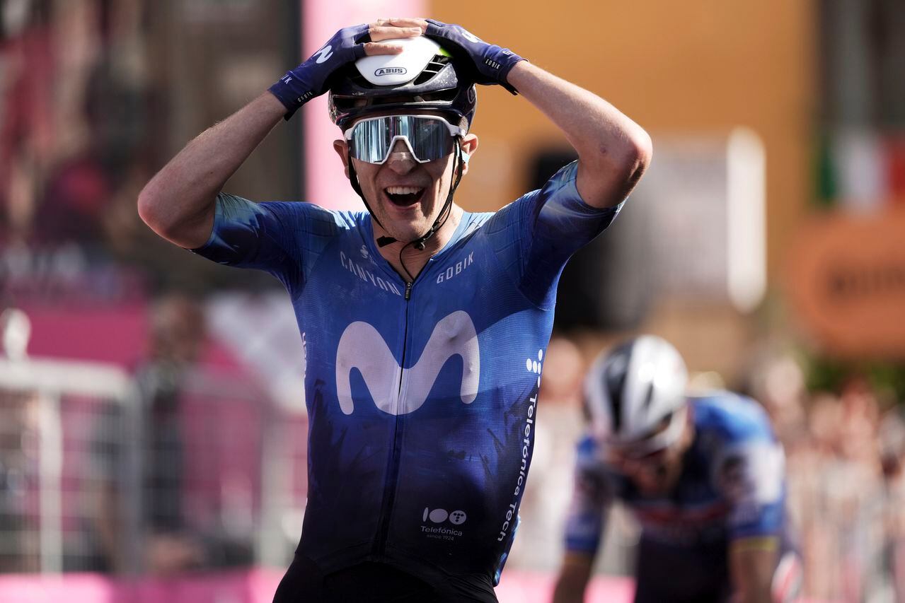 Asombro para Pelayo: ganador de la etapa 6 en el Giro de Italia.