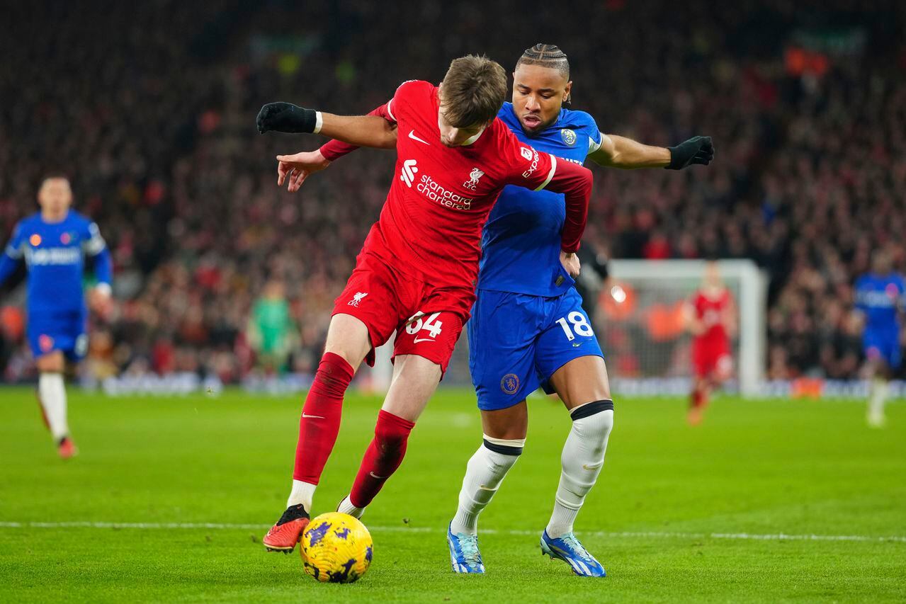 Liverpool vs Chelsea - jornada 22 - Premier League - Luis Díaz