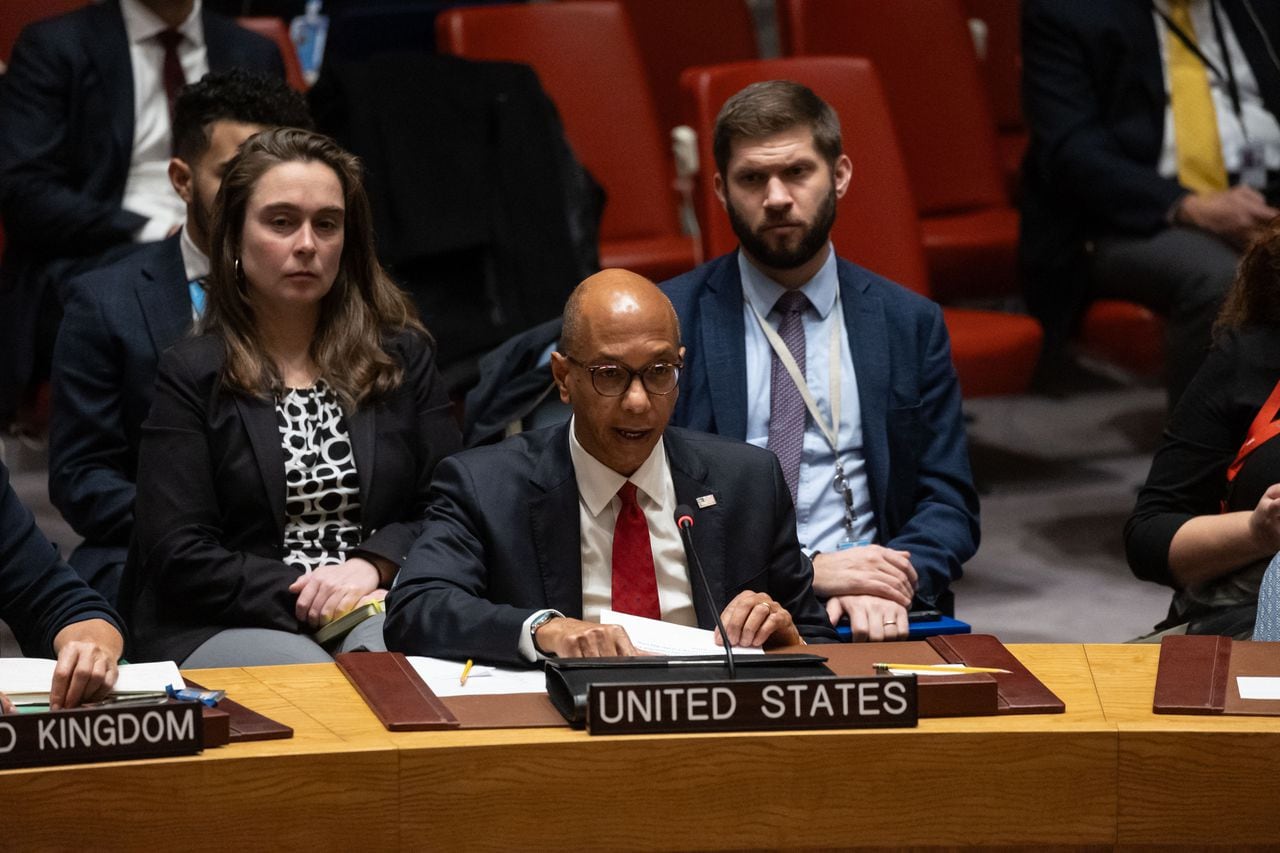 Estados Unidos dice ante la ONU que se opone al alto al fuego inmediato en la Franja de Gaza.