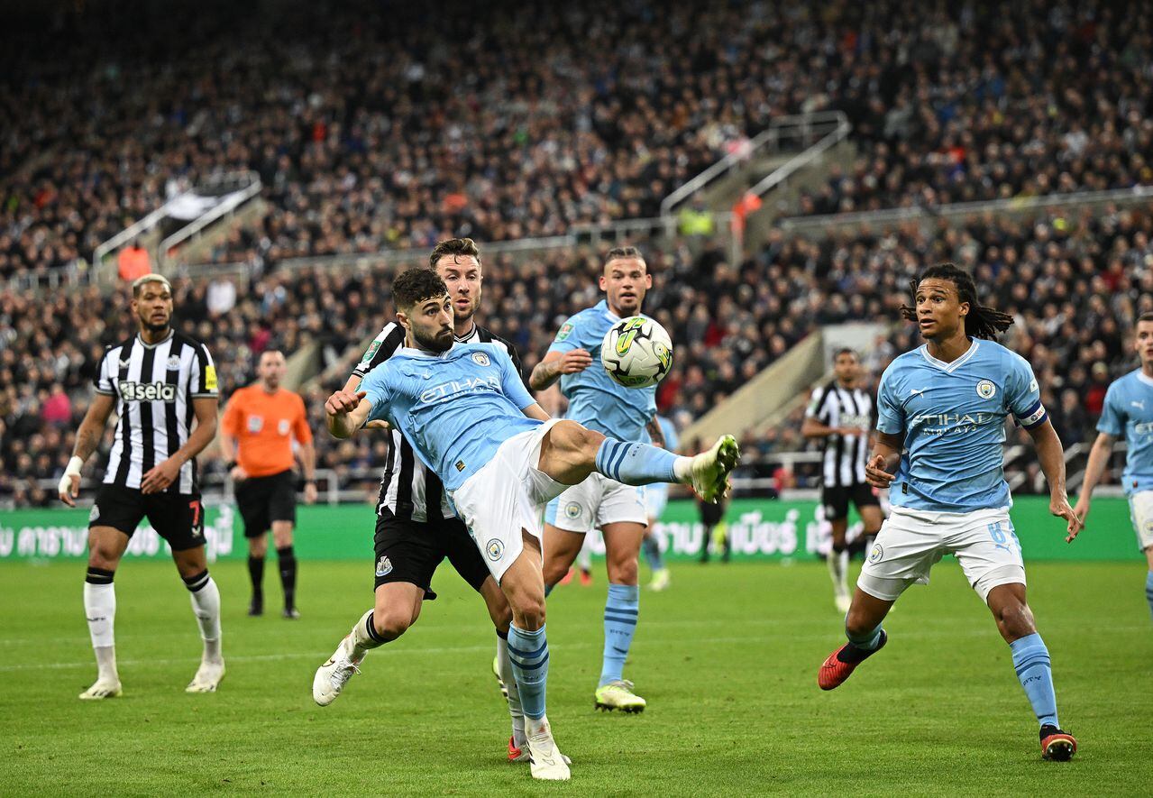 Newcastle derrota a Manchester City por la tercera ronda de la copa de la liga de Inglaterra