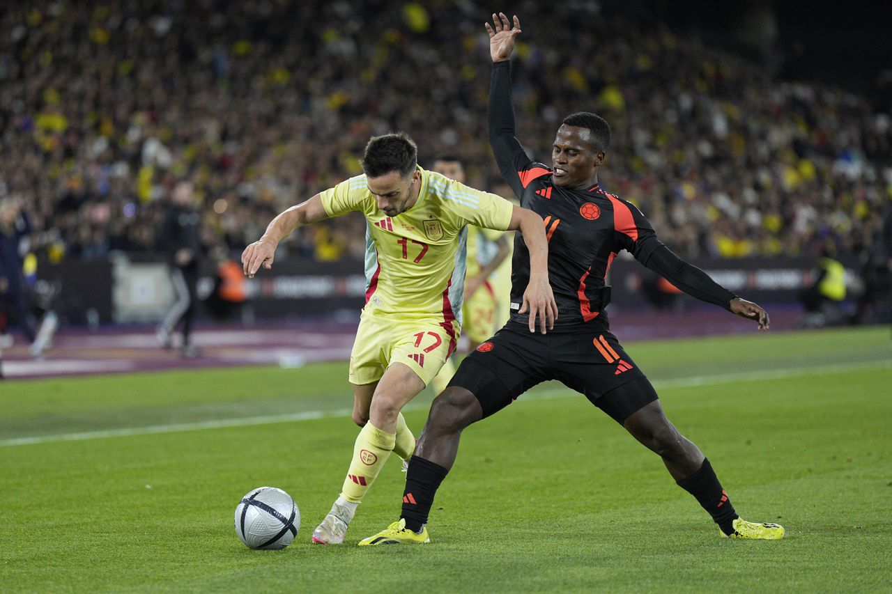 Colombia vs España - partido amistoso - Estadio Olímpico de Londres