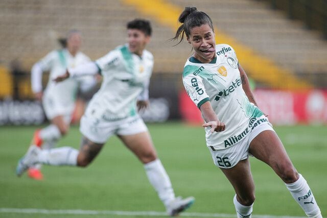 Imagen del partido entre Palmeiras y Nacional por la jornada 3 del grupo A de la Copa Libertadores Femenina 2023