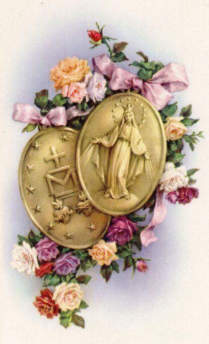 La Virgen de la Medalla Milagrosa es reconocida por conceder favores.
Foto tomada de Pinterest