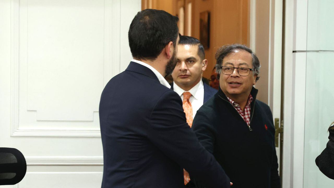 Galán sostuvo este 10 de enero la primera reunión con el presidente Petro.