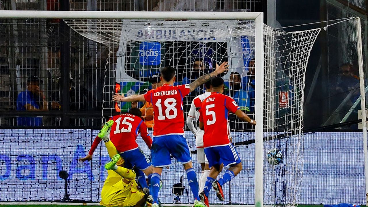 Diego Valdés marcó a favor de Chile ante Perú