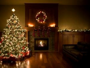 Navidad, luces del árbol de Navidad, árbol de Navidad, luces de Navidad