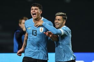 La Selección de Uruguay goleó a Irak en la fase de grupos del Mundial Sub 20,