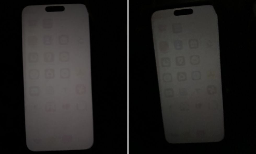 Varios usuarios han manifestado que llevan solo uno o dos meses de haber comprado el Iphone 15 y ya tienen la pantalla quemada.