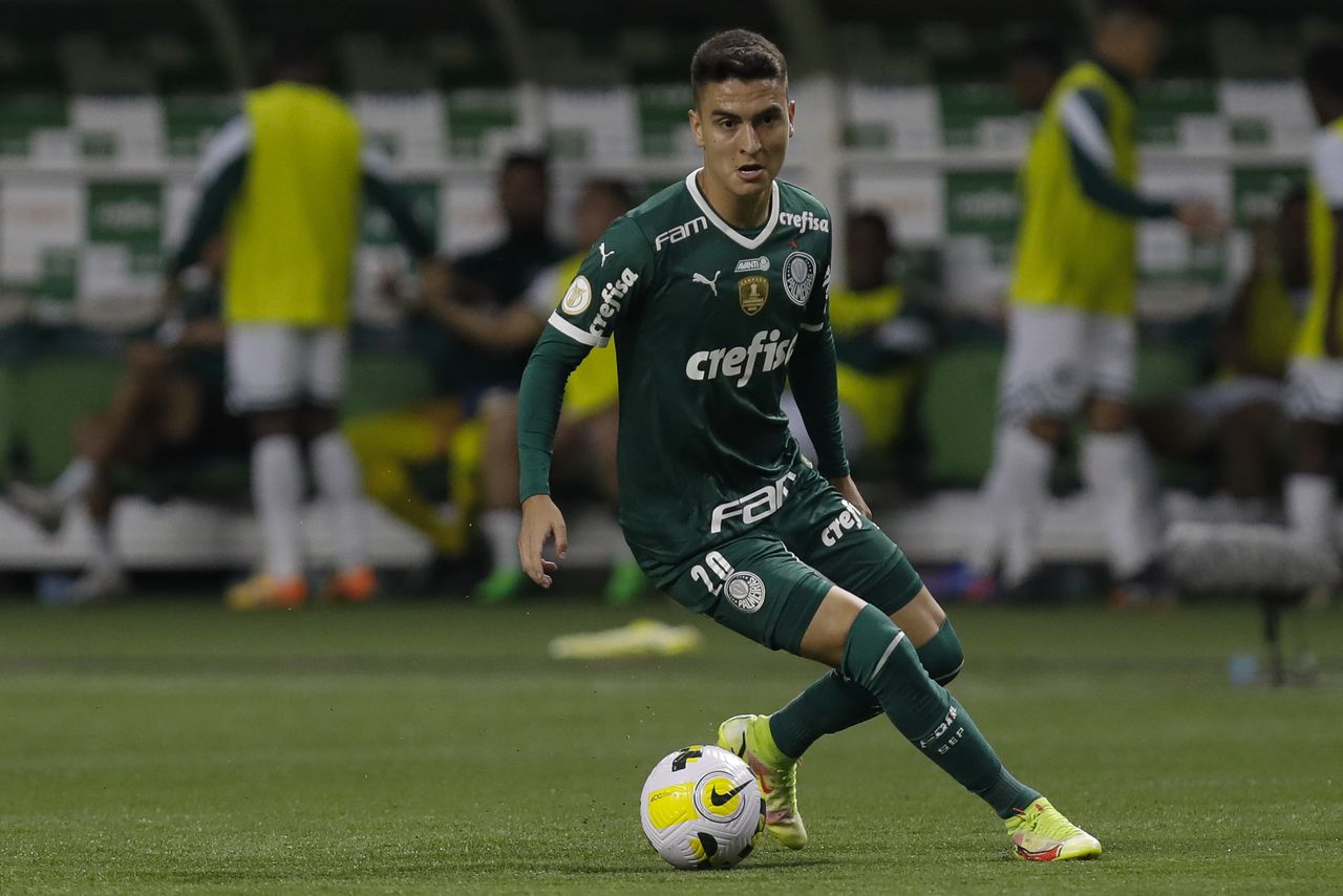 Eduard Atuesta se convirtió en el 47º extranjero en marcar un gol con Palmeiras.