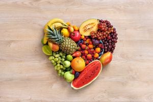 Las frutas contribuyen a la salud del corazón.