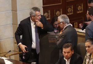 Segundo debate de la Reforma de la Salud en plenaria de Cámara de Representantes del Congreso de la República
Guillermo Jaramillo - Luis Fernando Velasco
