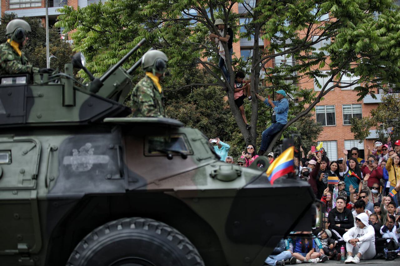 Desfile 20 de julio en Bogotá