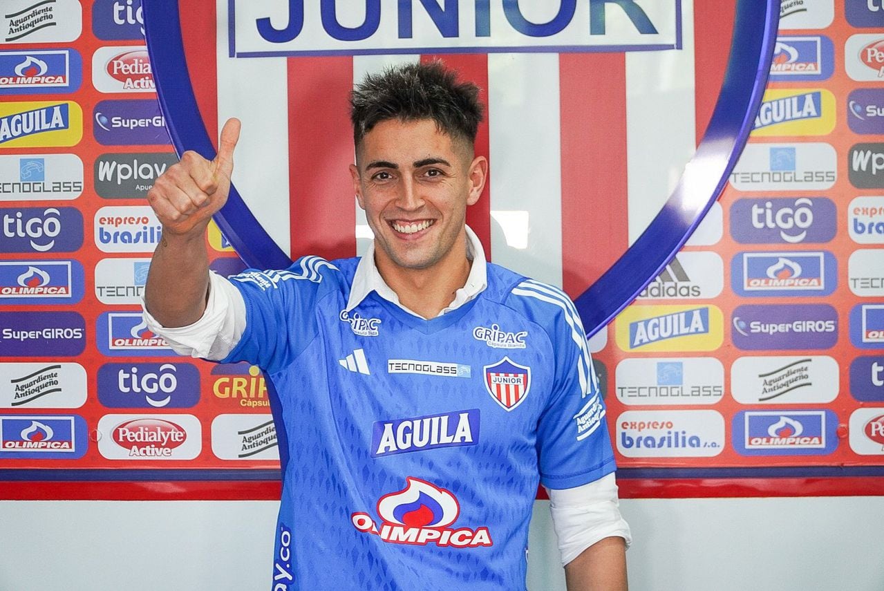 Santiago Mele llegó a Junior por un año.
