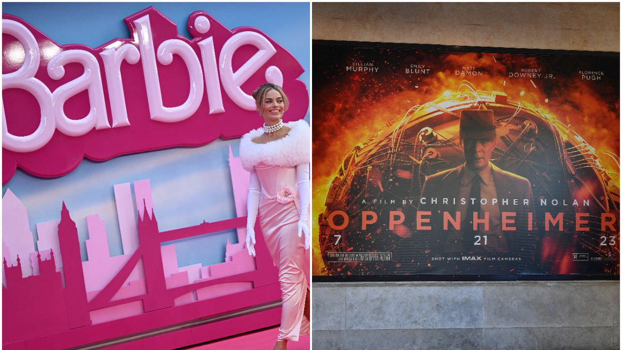 Película de Barbie y Oppenheimer se estrenaron este jueves, 20 de julio.