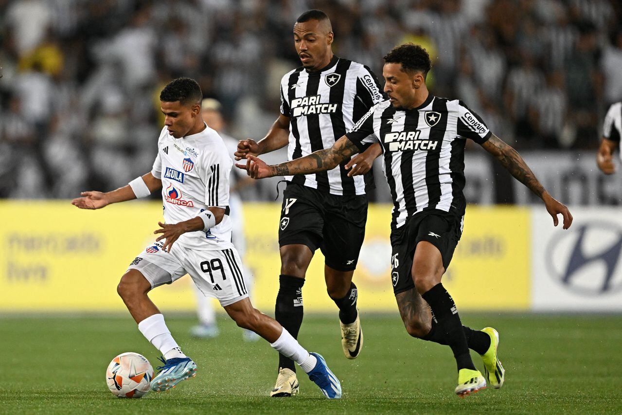 Botafogo vs Junior - fecha 1 - Copa Libertadores.