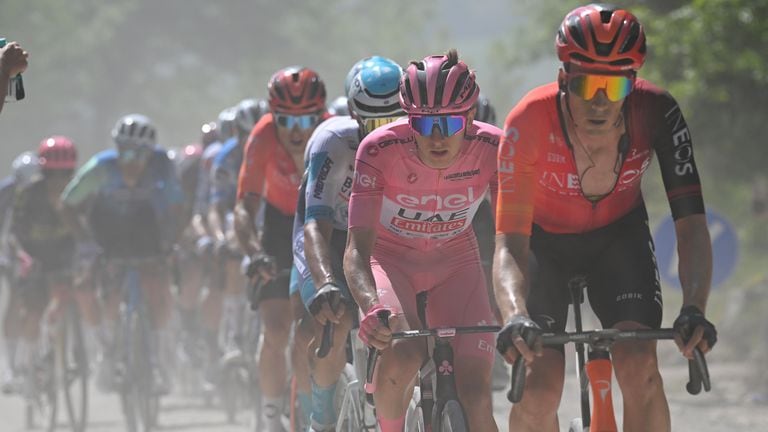 Imagen de la etapa 6 en el Giro de Italia 2024.