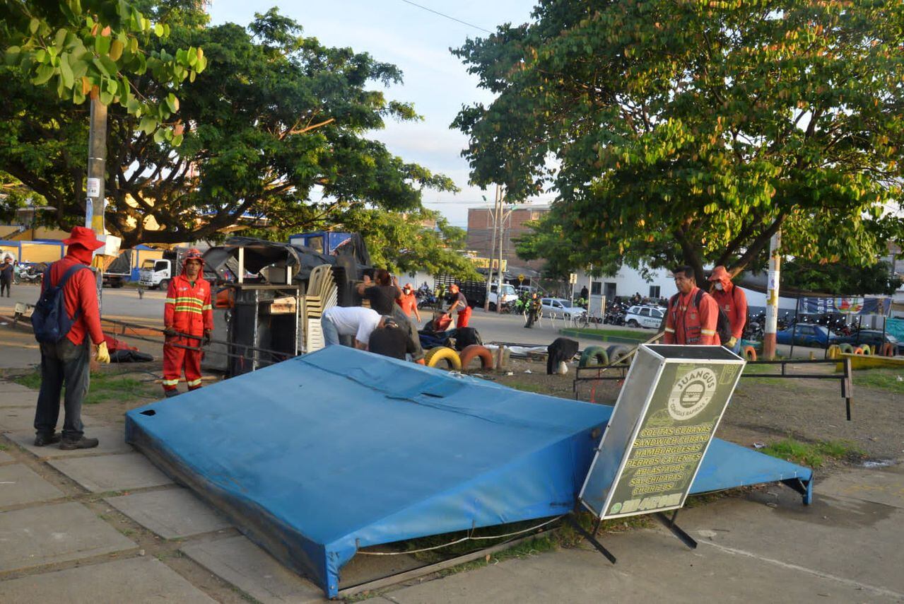 Recuperación del espacio público en el parque principal del Barrio Puertas del Sol