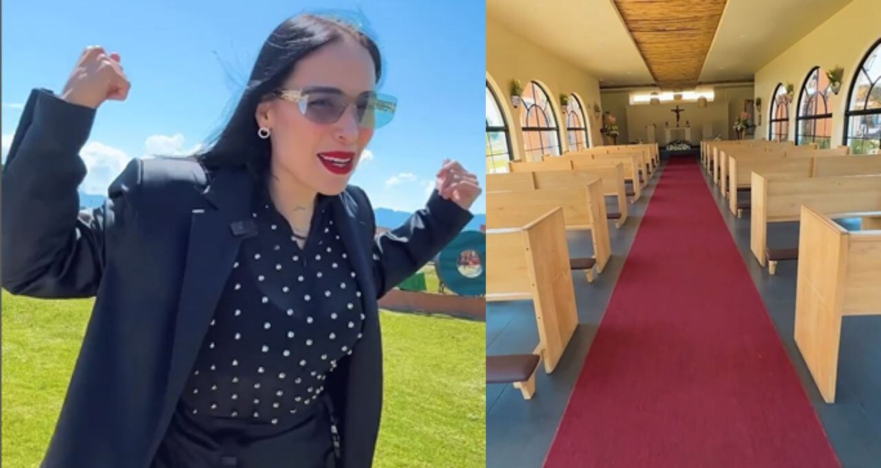 Luisa Fernanda W contó la historia tras la supuesta aparición de la Virgen en la capilla de Rancho MX.