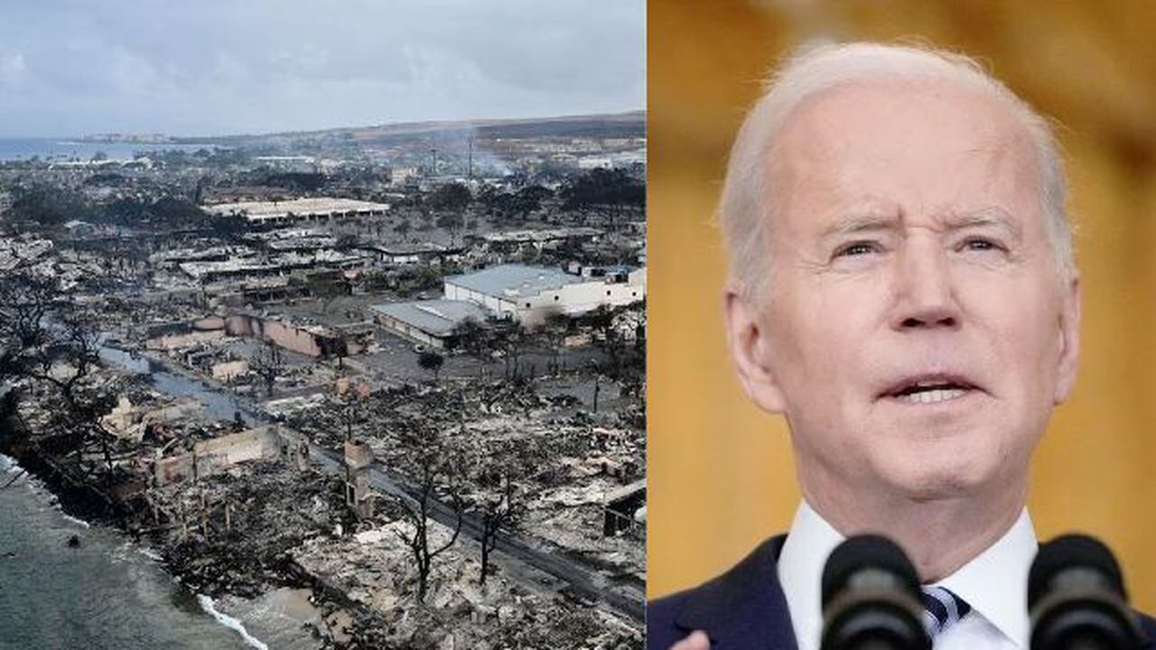 Joe Biden visitará la afectada isla de Hawái.