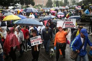 Marchas en contra del Gobierno del Presidente Gustavo Petro