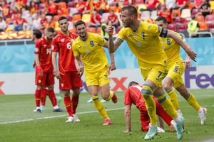 La Selección de Ucrania venció de forma ajustada a Macedonia.
