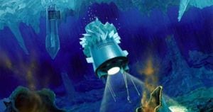  los submarinos que se sumerjan a 150 metros en los océanos de Titán no necesitarán someterse a la misma presión de la Tierra.