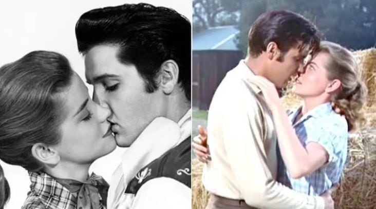 Dolores y Elvis protagonizaron el beso más largo de la historia del cine.