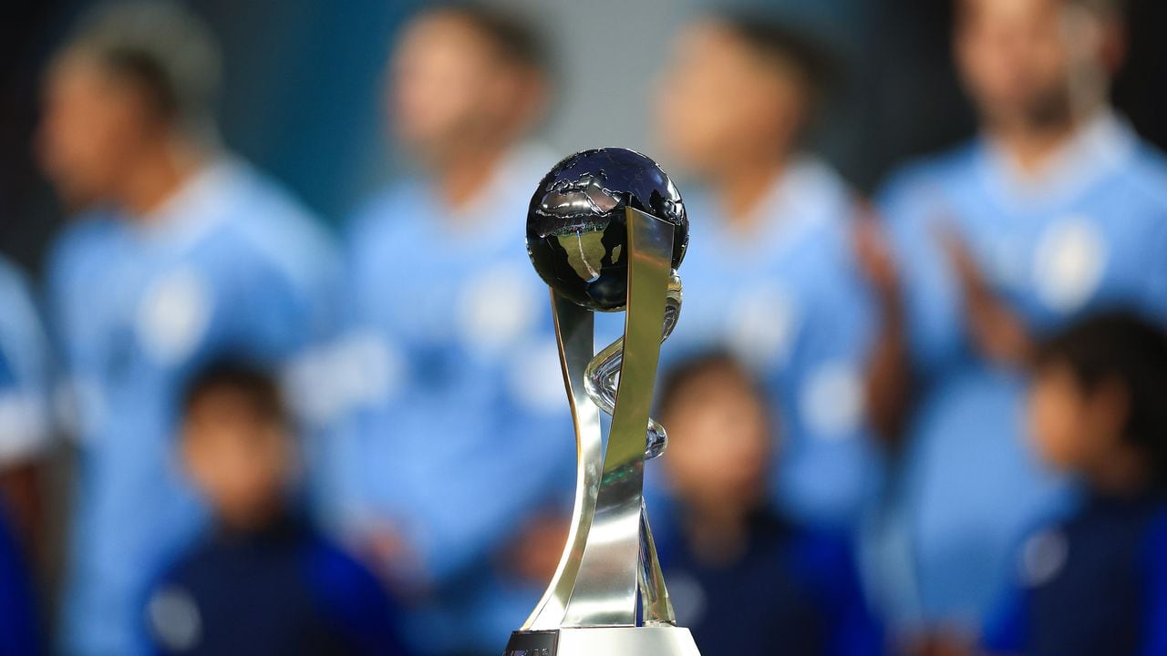 Imagen del trofeo de la Copa del Mundo Sub-20.