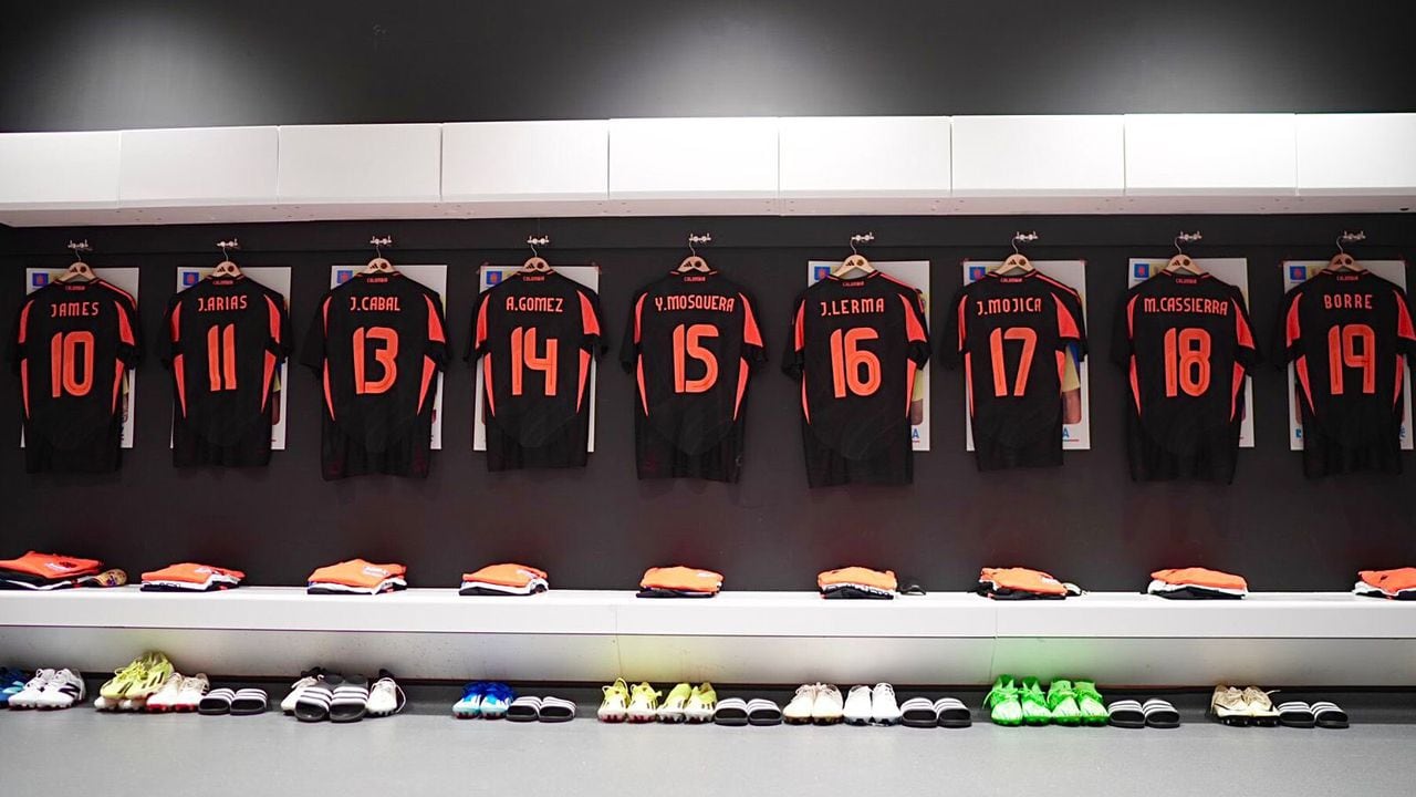 Selección Colombia estrenará camiseta negra en Londres