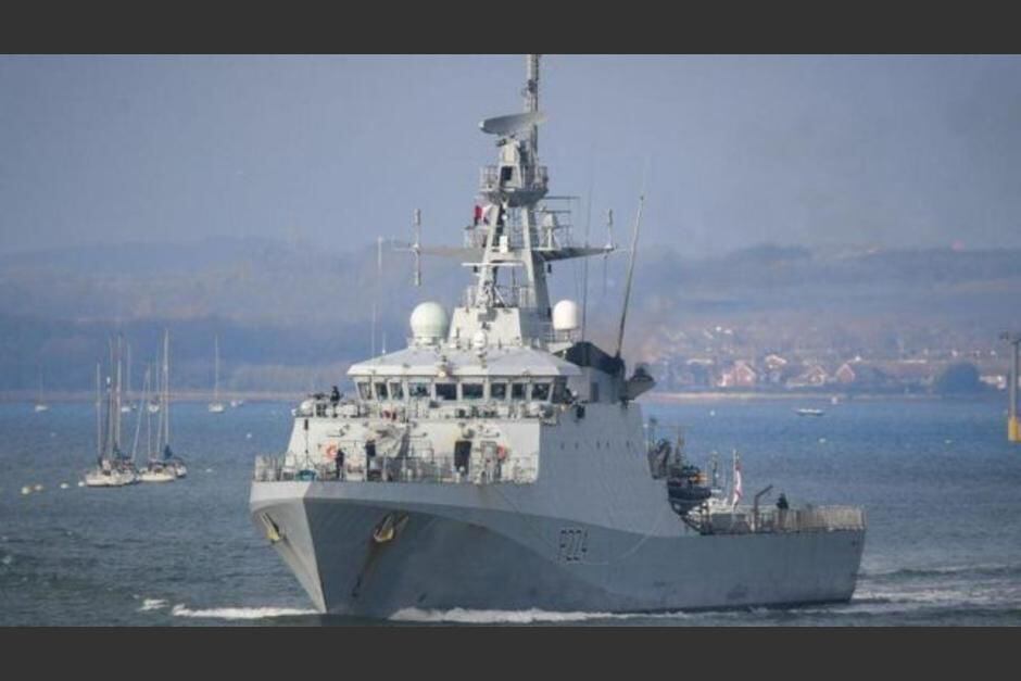 Reino Unido envió un buque de guerra a Guyana