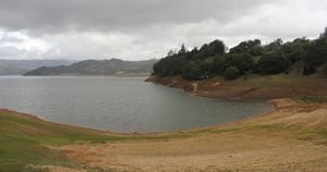 Los sistemas de embalses de la sabana de Bogotá y la cuenca de la laguna de Fúquene están por debajo de la mitad de su capacidad.