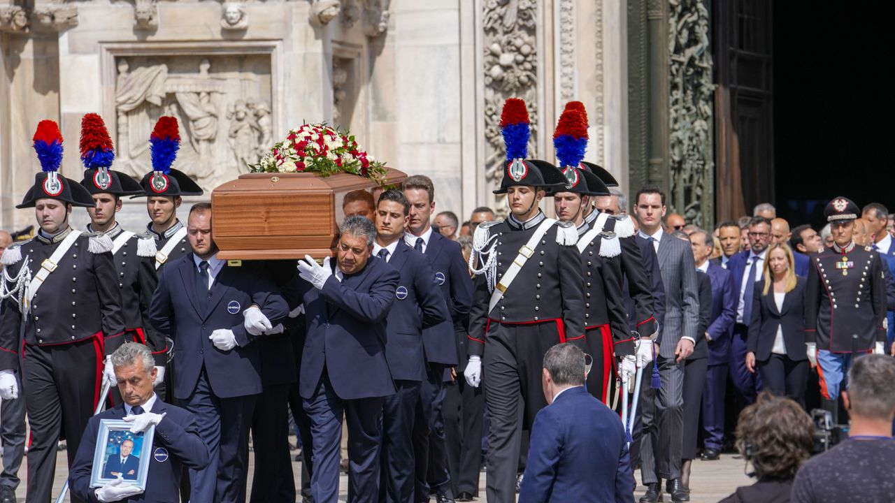 Funeral Silvio Berlusconi