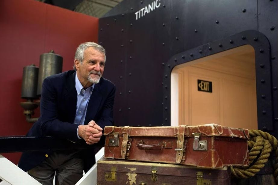 Paul-Henri Nargeolet, director del proyecto para la búsqueda de los restos del Titanic