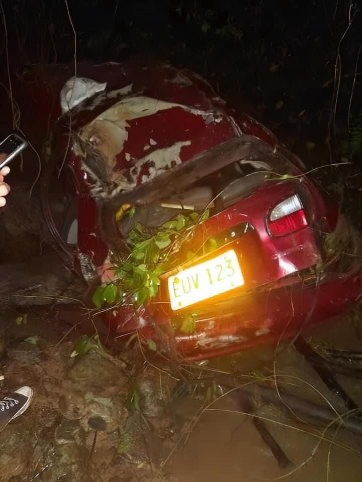 Se registró un accidente en el sector conocido como La Chorrera en la vía que comunica a Ocaña con El Carmen de Bolívar./ Foto: OC Noticias