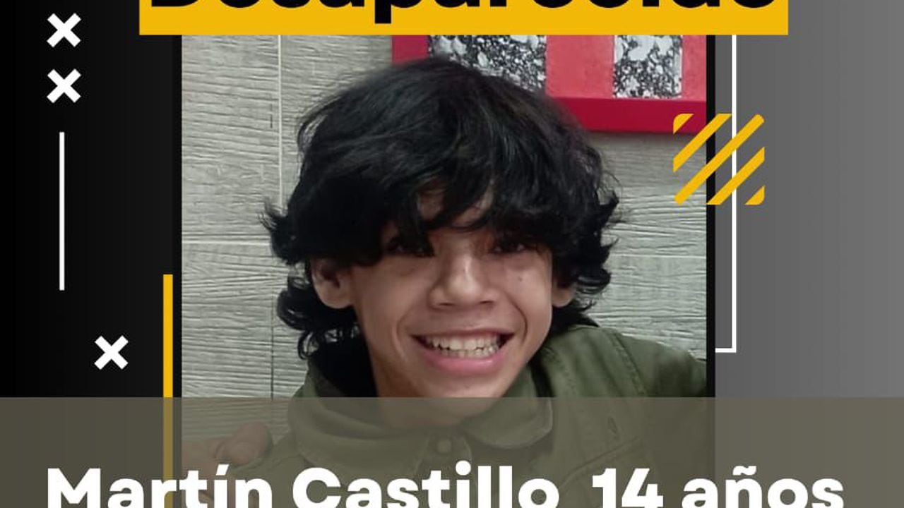Martín Castillo, desaparecido