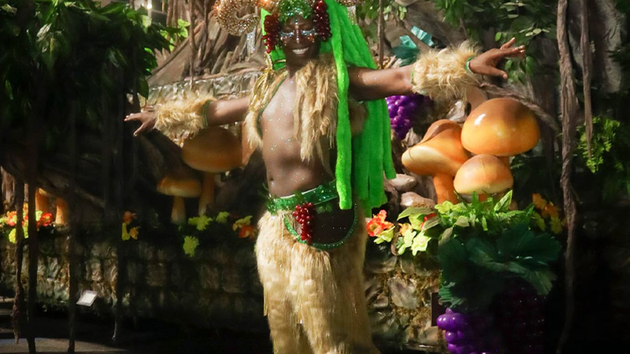 Presentación de Camilo Zamora en el Carnaval de Río.
