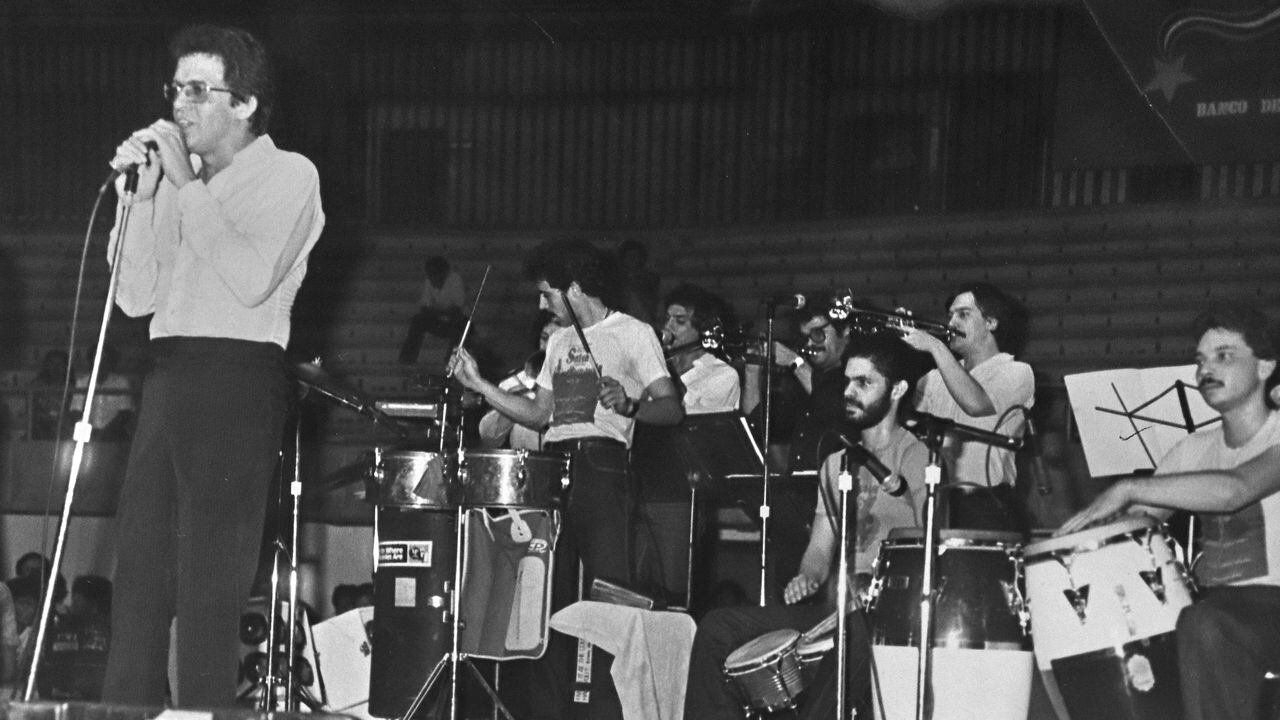 Héctor Lavoe en Cali concierto en el coliseo del Pueblo en 1982