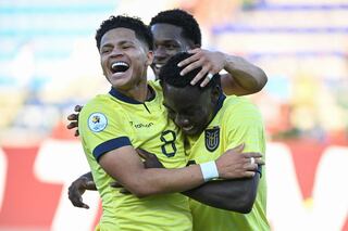 Colombia Vs. Ecuador en el Preolímpico Sudamericano Sub-23 2024 en Venezuela
